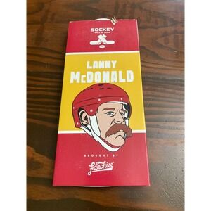 New Sockey Hall of Fame NHL Lanny‎ McDonald Socks 2018 Calgary Flames Hockey